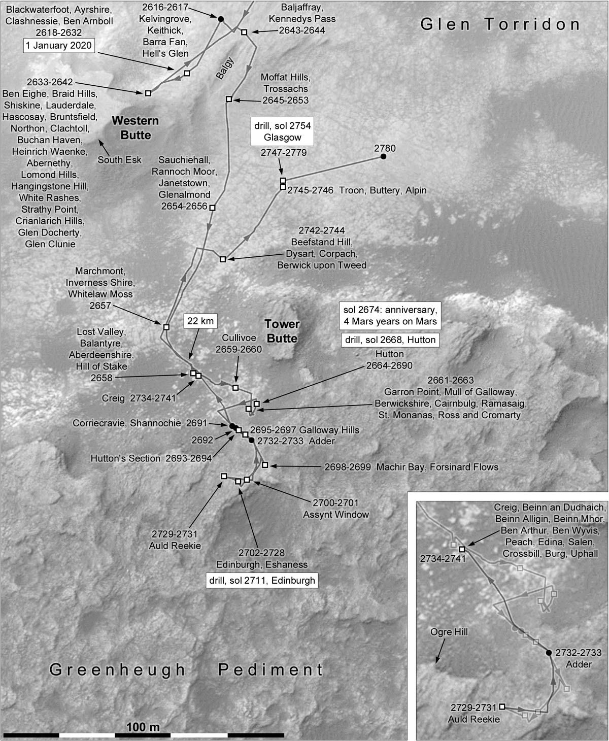 MARS: CURIOSITY u krateru  GALE Vol II. - Page 24 Index